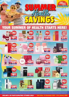 Direct Chemist Outlet catalogue (valid until 31-01)