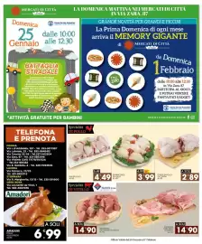 Volantino Mercati di Città La Prima Pagina 2