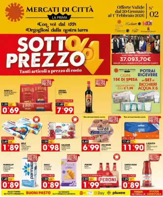 Volantino Mercati di Città La Prima (valido fino al 1-02)