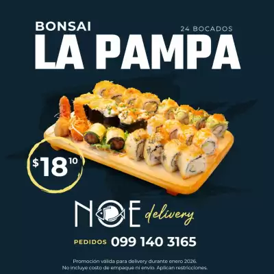 Catálogo Noe Sushi Bar (válido hasta 31-01)