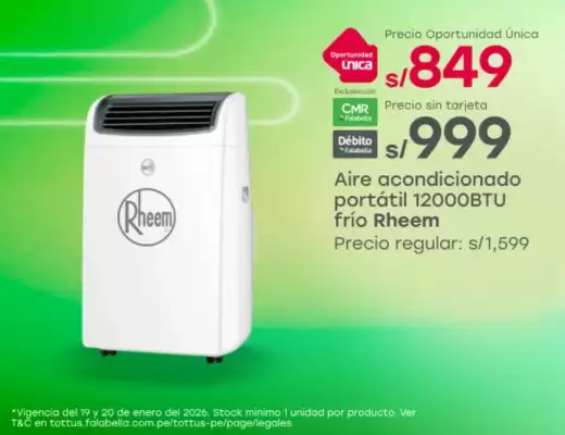 Catálogo Tottus (válido hasta 20-01)