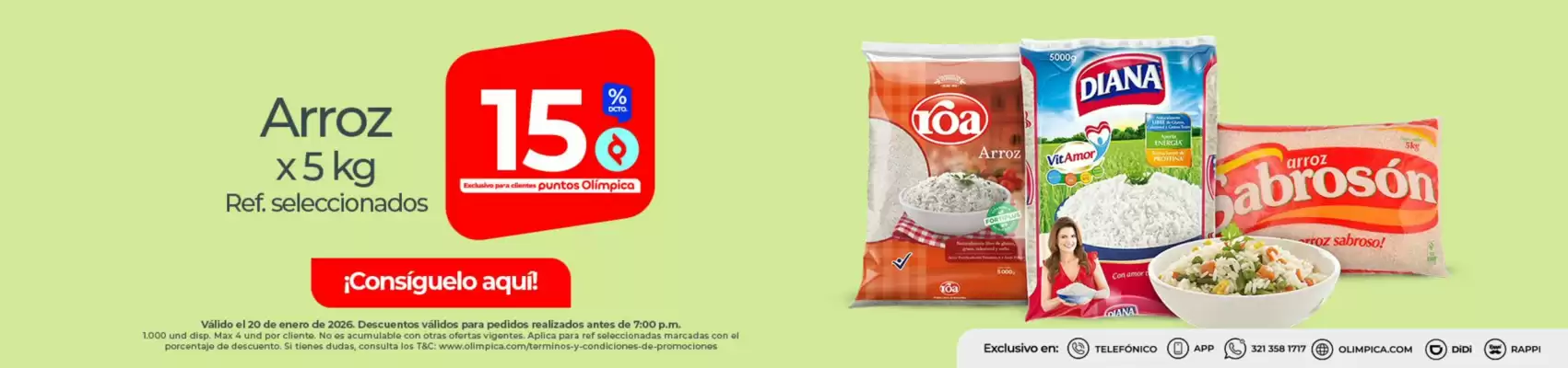 Catálogo Olímpica (válido hasta 20-01)