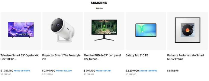 Catálogo Samsung Página 2