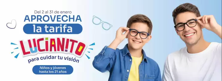 Catálogo Óptica Santa Lucía Página 1