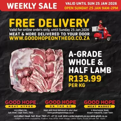 Good Hope Meat Hyper catalogue (valid until 25-01)