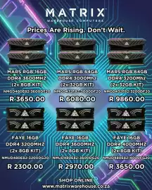 Matrix Warehouse catalogue week 4 Page 1