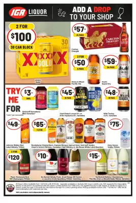 IGA Liquor catalogue (valid until 27-01)