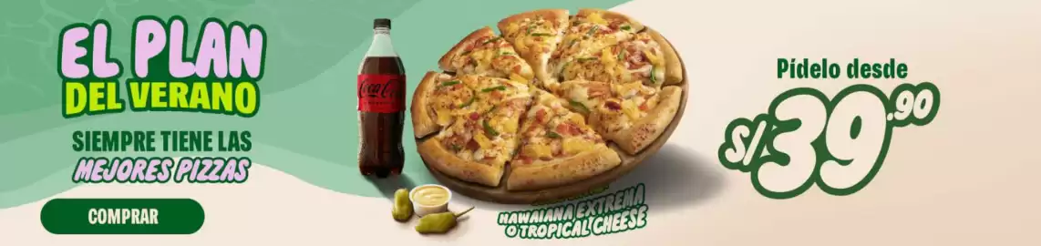 Catálogo Papa John's Página 1