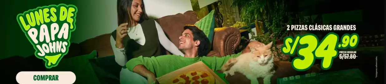 Catálogo Papa John's Página 2