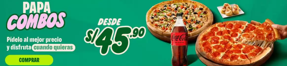 Catálogo Papa John's Página 4