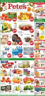 Pete's Fresh Market weekly ad (valid until 27-01)