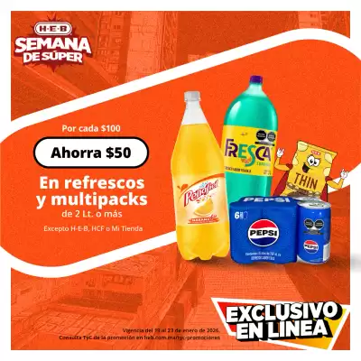 Folleto HEB (válido hasta 23-01)