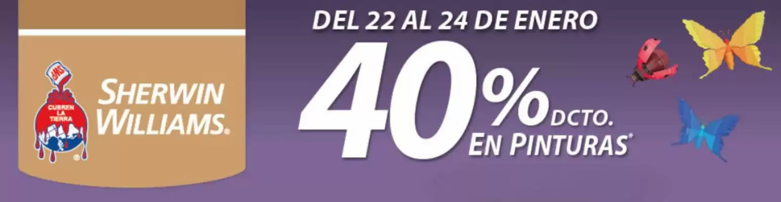 Catálogo Sherwin Williams (válido hasta 24-01)