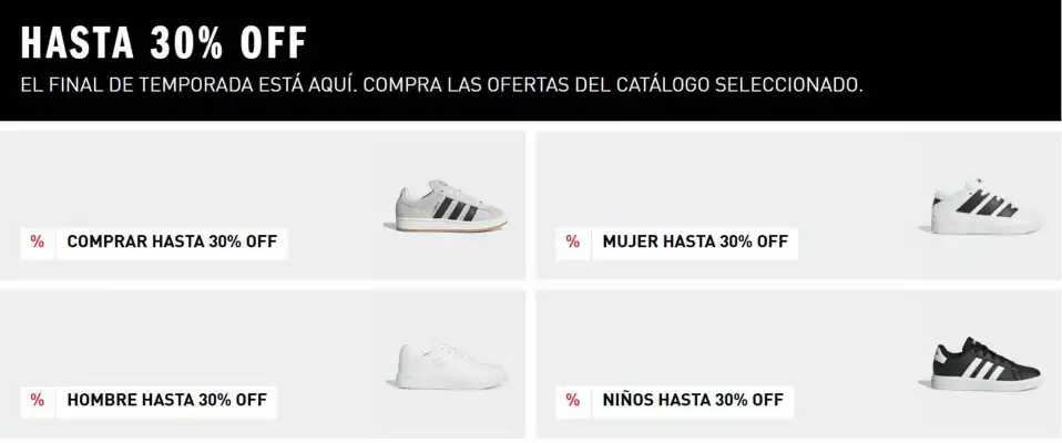 Catálogo ADIDAS (válido hasta 31-01)