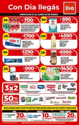 Folleto Supermercados DIA (válido hasta 26-01)