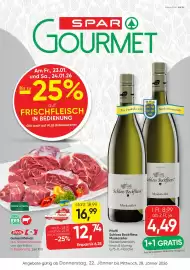 SPAR Gourmet Flugblatt woche 4 Seite 1