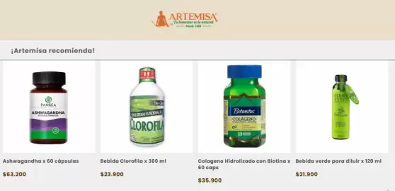 Catálogo Artemisa Página 1