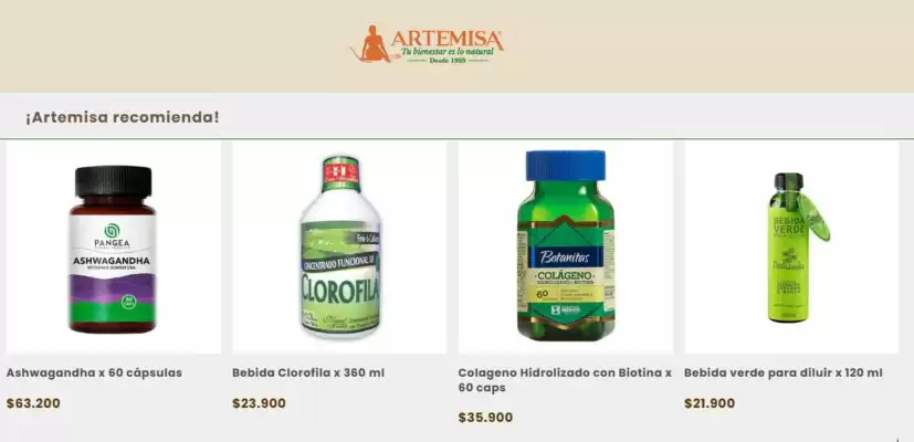 Catálogo Artemisa (válido hasta 19-02)