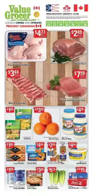 Value Grocer flyer (valid until 28-01)