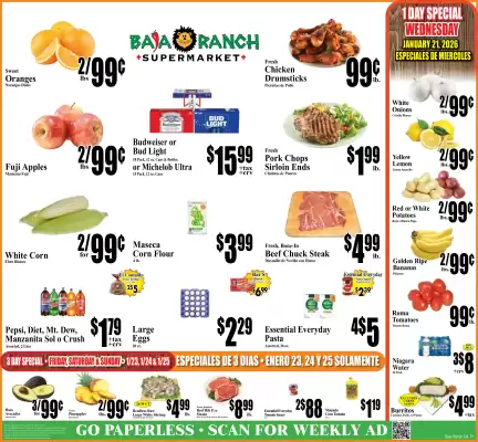Baja Ranch weekly ad (valid until 27-01)