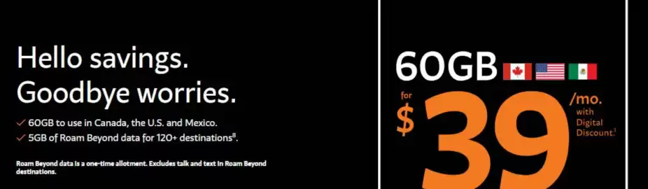 Freedom Mobile flyer Page 1