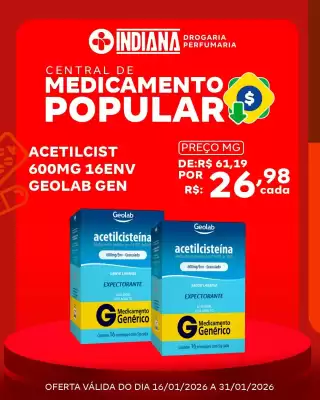 Folheto Farmácia Indiana (válido até 31-01)