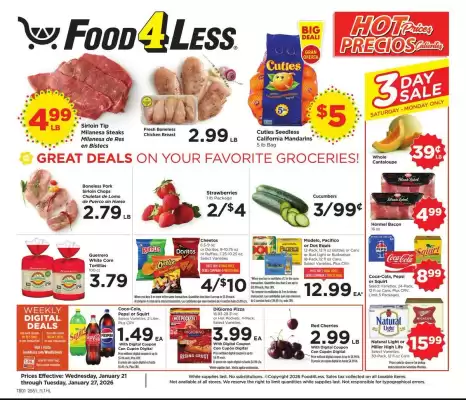 Food 4 Less weekly ad