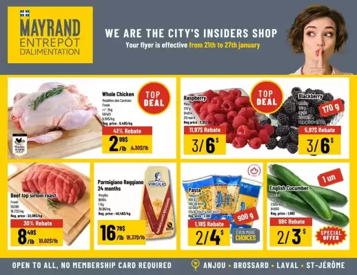Mayrand flyer (valid until 29-01)
