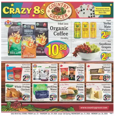 Country Grocer flyer (valid until 29-01)