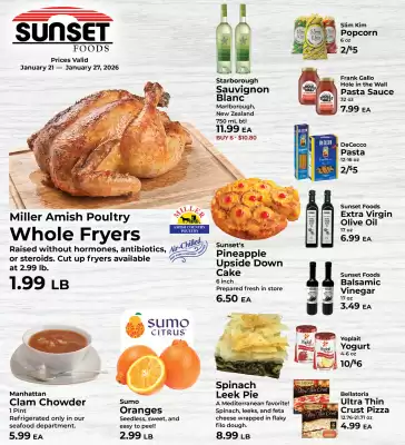 Sunset Foods weekly ad (valid until 27-01)