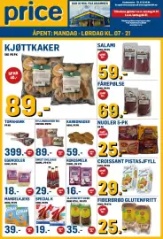 Price Lagerbutikk kundeavis Side 1