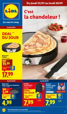 Catalogue Lidl (valable jusqu'au 26-01)