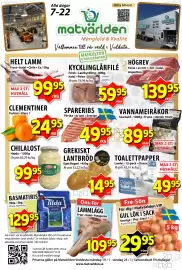 Matvärlden Tensta reklamblad vecka 4 Sida 1