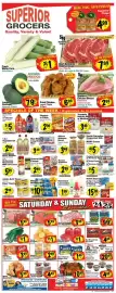 Superior Grocers weekly ad week 4 Page 1