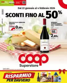 Volantino Coop Superstore Pagina 1