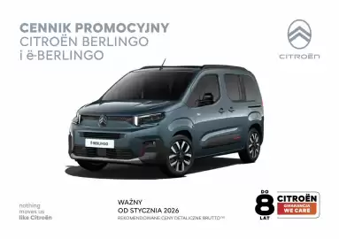 Citroen gazetka | Berlingo/ё-Berlingo Strona 1