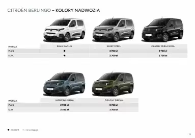 Citroen gazetka | Berlingo/ё-Berlingo Strona 15