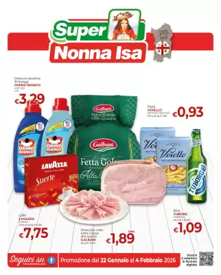 Volantino Supermercati Nonna Isa (valido fino al 4-02)