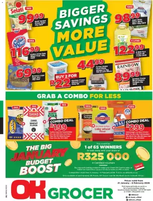 OK Grocer catalogue (valid until 8-02)