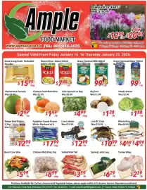 Ample Food Market flyer week 3 Page 1