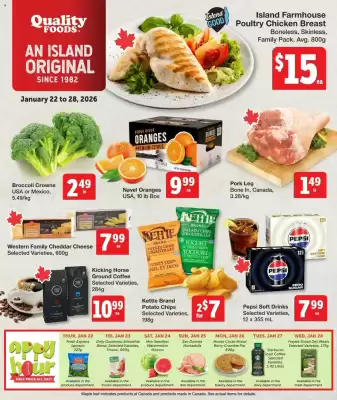 Quality Foods flyer (valid until 28-01)