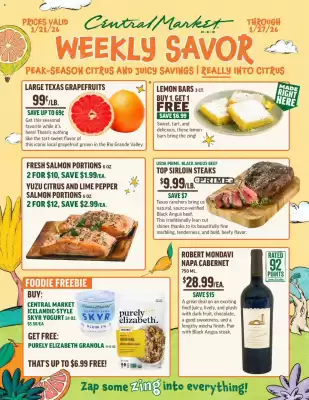 Central Market weekly ad (valid until 27-01)