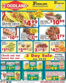 Foodland weekly ad week 4 Page 1