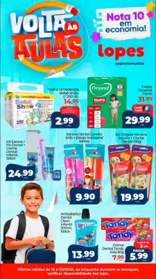 Folheto Lopes Supermercados (válido até 25-01)