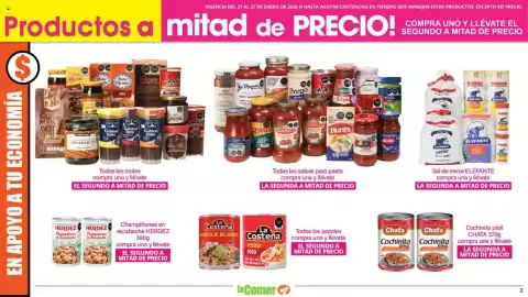 Folleto La Comer semana 4 Página 2