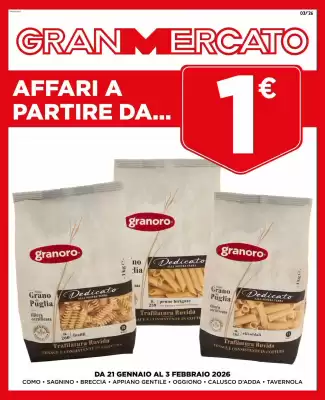 Volantino Gran mercato (valido fino al 3-02)
