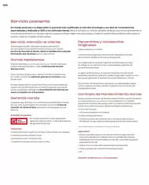 Folleto Honda Página 66