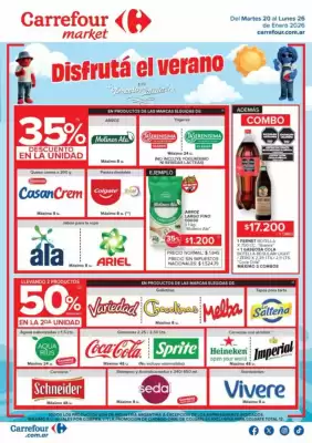 Folleto Carrefour Market (válido hasta 27-01)
