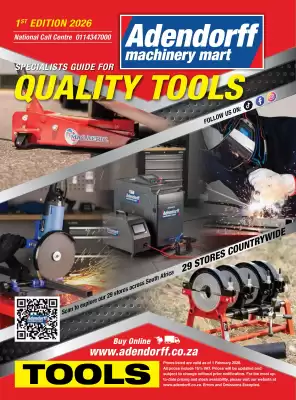 Adendorff Machinery Mart catalogue (valid until 1-02)