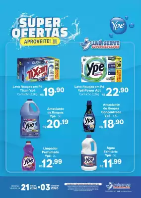 Catálogo Supermercados Jau Serve (válido até 3-02)